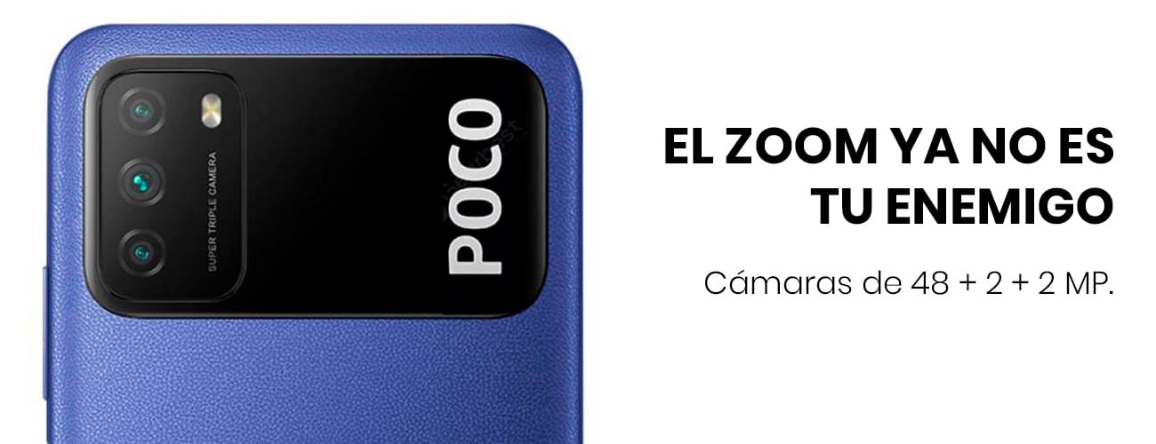 El Xiaomi Pocophone M3 con una cámara de 48+2+2mp