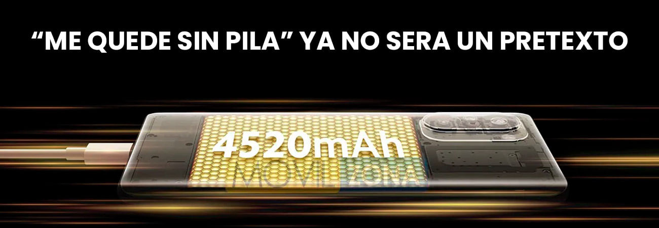 El Xioami Pocophone F3 tiene una batería de 4520 mAh