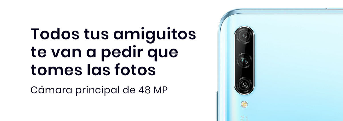 El Huawei Y9s integra en su cámara principal 48 MP lista para unos detalles más claros y finos