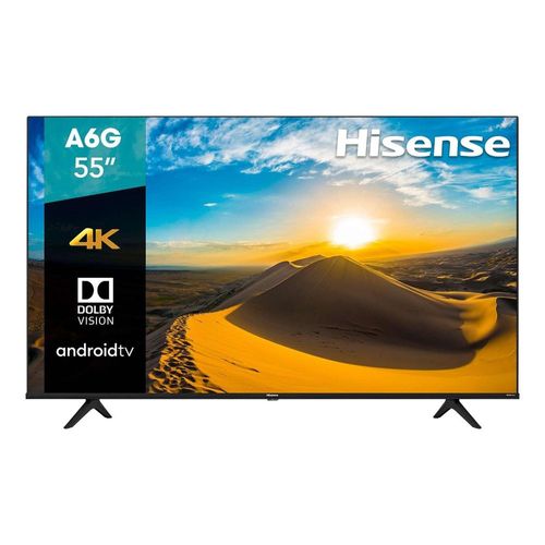 Hisense Smart TV 4K UHD LED Android TV A6G 55"