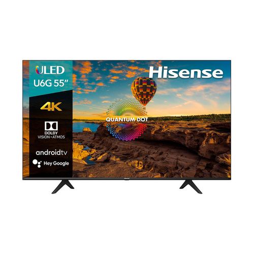 Smart TV Hisense U6G 4K ULED Android TV 55"