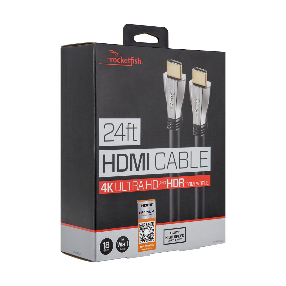 Rocketfish RFHG24501 Cable HDMI a HDMI 4K UHD HDR bigdoto