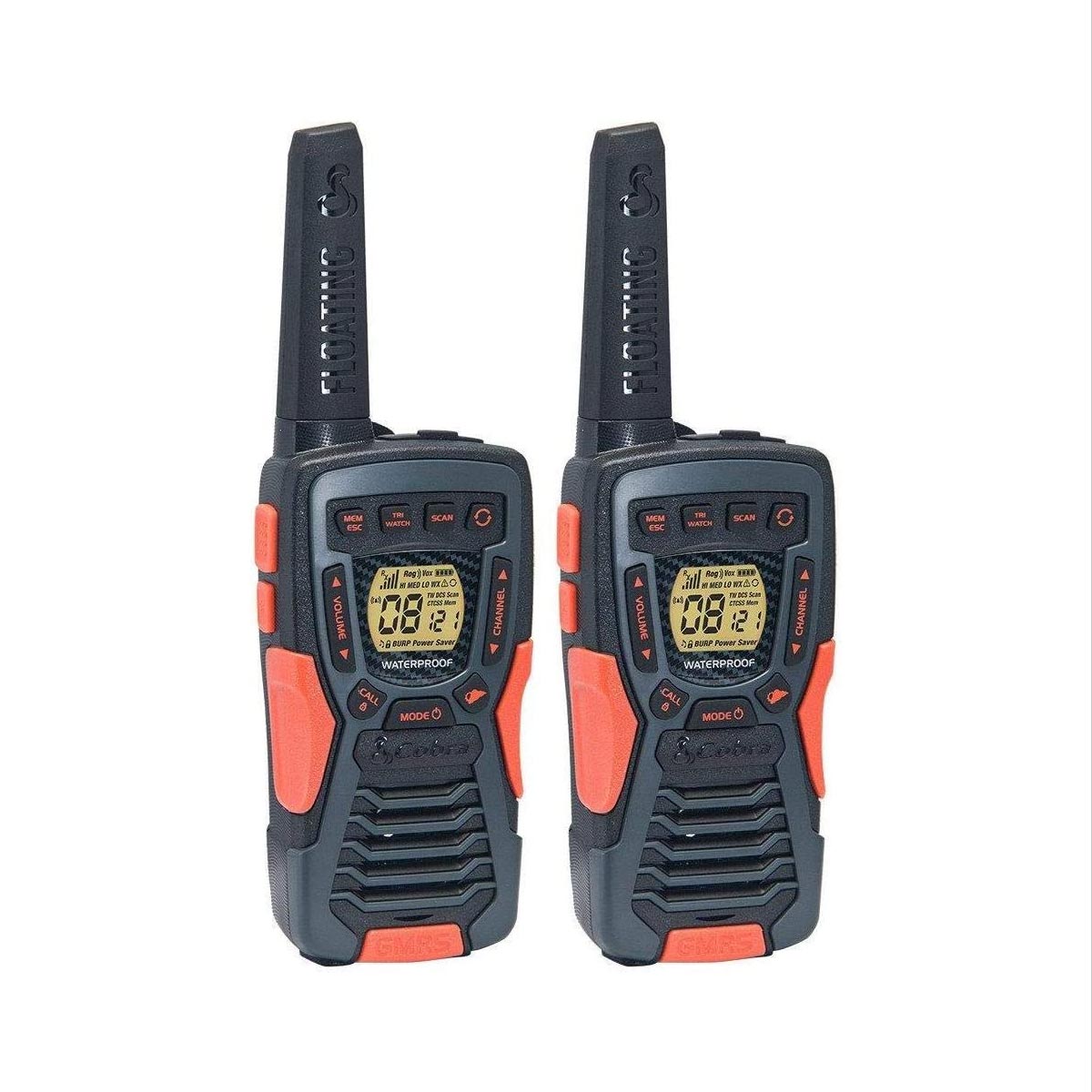 Cobra Walkie Talkies flotantes 59KM 26 canales bigdoto
