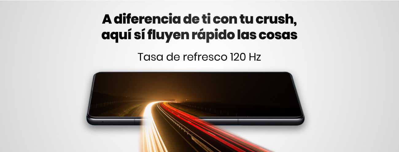 El redmi k50 gaming tiene una pantalla amoled de 6.67 pulgadas a 120 hz de refresco