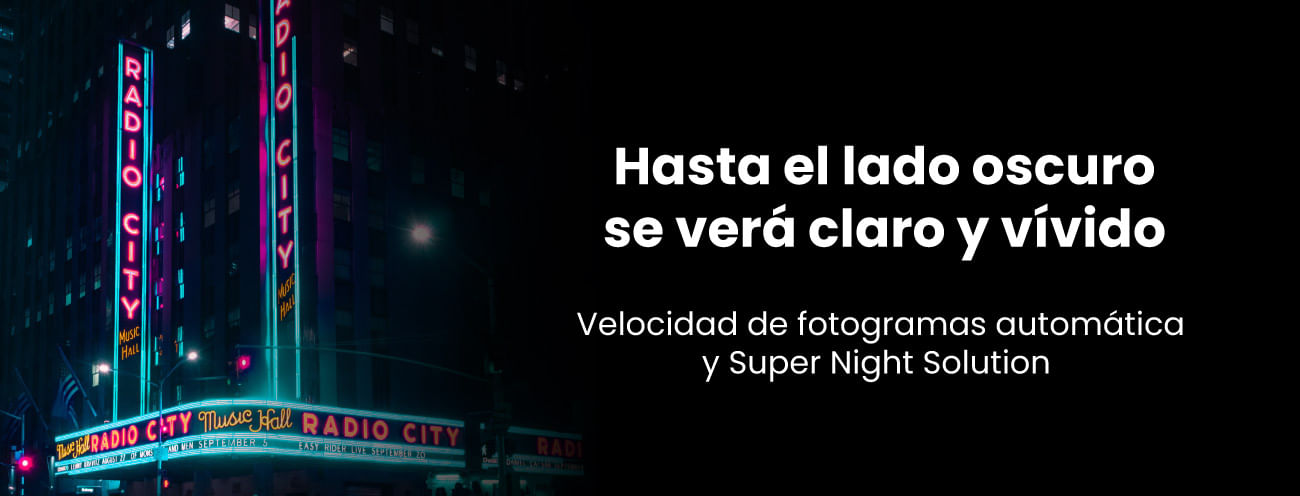 Samsung Galaxy S22 plus cuenta con Super Night Solution que elimina el ruido de cada fotograma para imagenes vividas