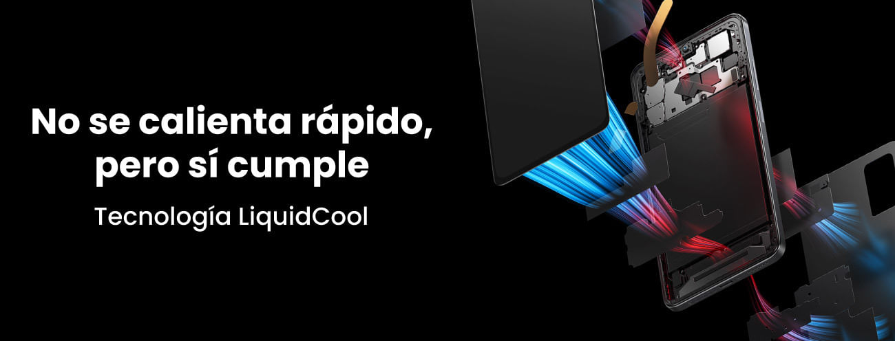 Redmi Note 11 Pro 5G cuenta con tecnología LiquidCool para mantener frío el celular