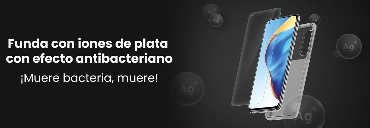 xiaomi mi 10t cuenta con una funda con iones de plata para eliminar bacterias