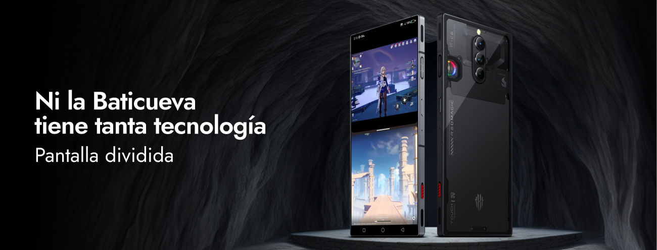 El RedMagic 8S Pro ofrece una pantalla AMOLED de 6.8 pulgadas con la función de pantalla dividida