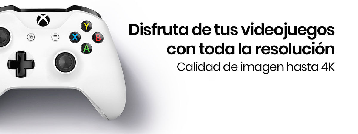 La Consola Xbox One S 1Tb agrega potencia a tus imágenes y ve los gráficos ahora en 4K></br></p>

<p>Esta es una de las consolas más potentes creada, misma que sufrió una modificación importante, sin perder ninguna de sus funciones, ahora siendo mucho más pequeña, pero agregando compatibilidad al reproducir contenidos en 4K, para así disfrutar de la mejor calidad posible.
</p>


<h3><span style=