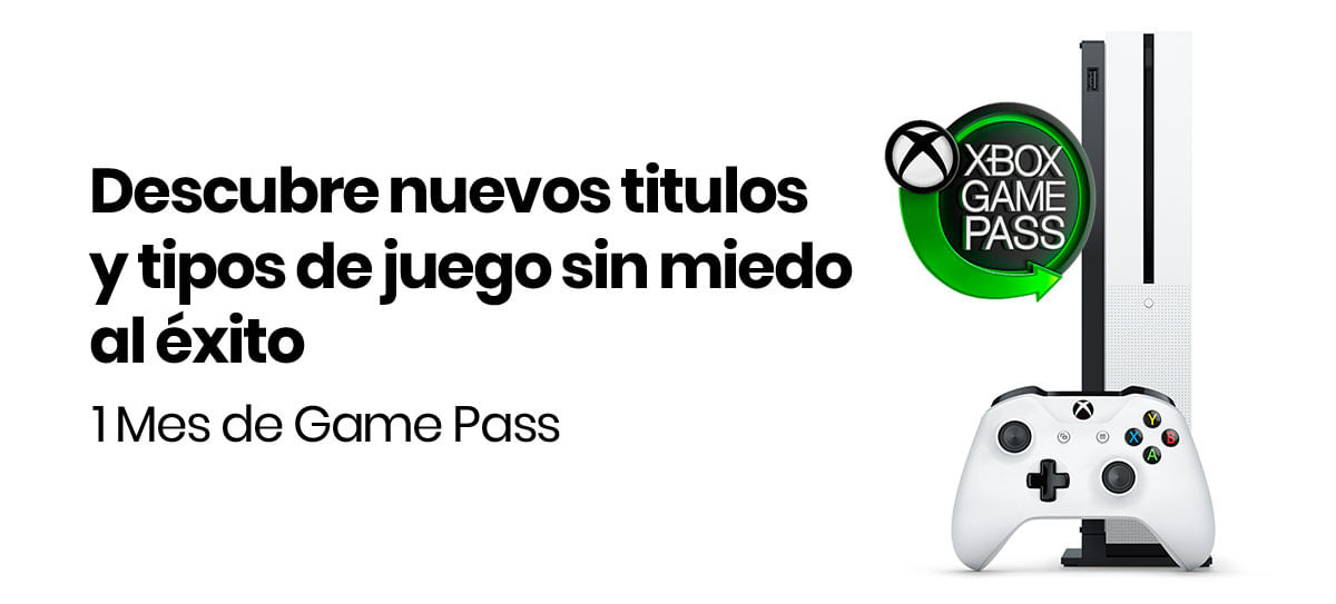 La Consola Xbox One S 1Tb disfruta de lanzamientos y juego exclusivos a través de esta membresía></br></p>
<p>Descubre una amplia biblioteca con más de 100 juegos de alta calidad para tu consola y PC, con Game Pass siempre vas a tener algo para jugar, disfruta de lanzamientos y juego exclusivos a través de esta membresía. Estar por descubrir tu nuevo juego favorito.
</p>