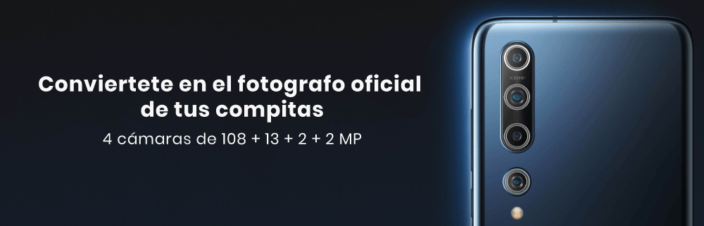 El Xiaomi Mi 10 integra cuatro cámaras lideradas por un sensor de 108 MP para fotos ultra claras