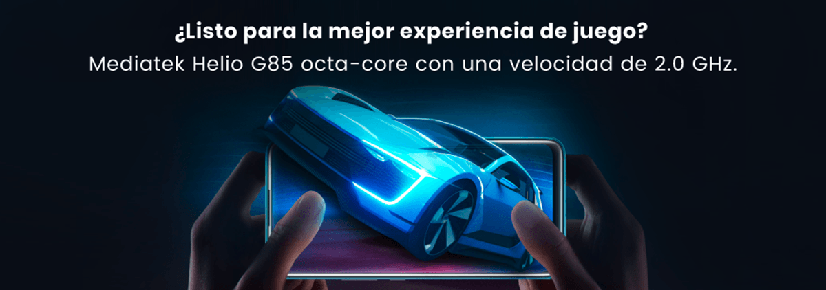 Xiaomi Redmi Note 9, con un procesador Mediatek Helio G85 octa-core con una velocidad de 2.0 GHz de alto rendimiento,